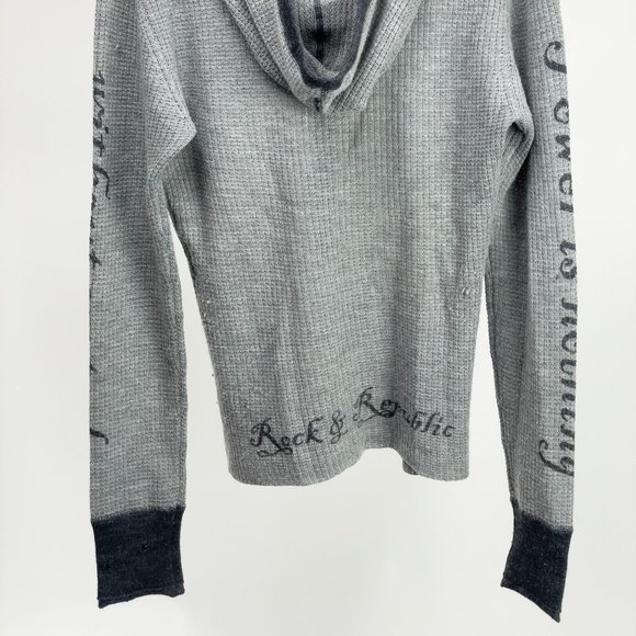 Rock & Republic 100% Cashmere Pullover Medium - Picture 2 of 7